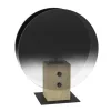 EGLO, 390143, MILLENA, lampă de masă, E27, 1X40W, IP20, negru-gri-transparent