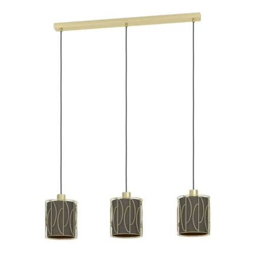 EGLO, 390207, COROJAL, lampă suspendată, E27, 3X40W, IP20, cappuccino, cupru
