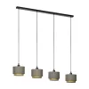 EGLO, 390121, MARCHENA, lampă suspendată, E27, 4X40W, IP20, cappuccino, maro