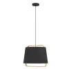 EGLO, 390185, CAMALOZA, lampă suspendată, E27, 1X40W, IP20, negru