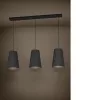 EGLO, 390133, PETROSA, lampă suspendată, E27, 3X40W, IP20, negru