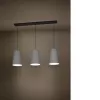 EGLO, 390136, PETROSA, lampă suspendată, E27, 3X40W, IP20, gri, alb