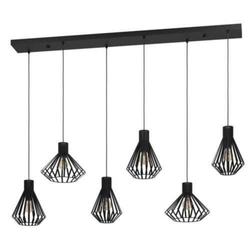 EGLO , 390126 , BASIDANO , függeszték , E27 , 6X40W , IP20
