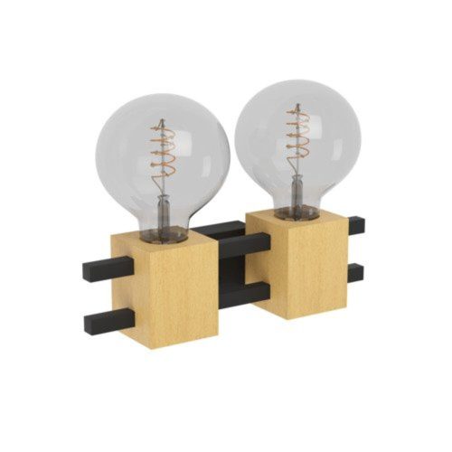 EGLO , 390192 , LEVANTARA , fali lámpa , E27 , 2X40W , IP20