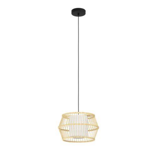EGLO , 390233 , MONTERROSO , függeszték , E27 , 1X40W , IP20 , natúr, fehér