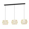 EGLO, 390234, MONTERROSO, lampă suspendată, E27, 3X40W, IP20, natural, alb