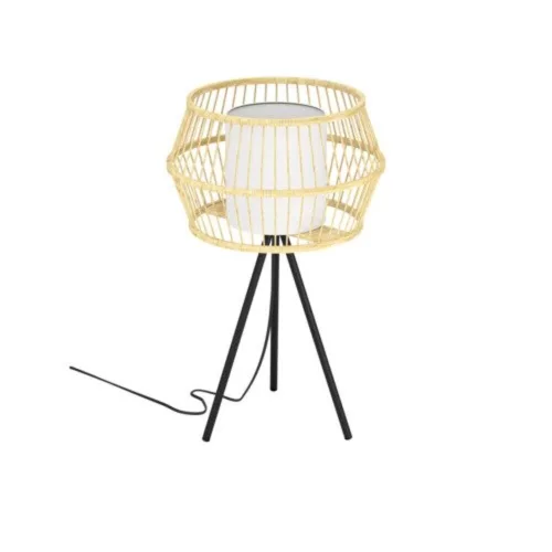 EGLO, 390235, MONTERROSO, lampă de masă, E27, 1X40W, IP20, natural, alb