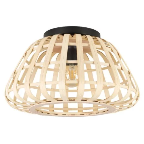 EGLO, 390149, MONTEZUELO, plafonieră, E27, 1X40W, IP20, natural