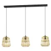 EGLO, 390153, MONTEZUELO, lampă suspendată, E27, 3X40W, IP20, natural