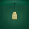 EGLO, 390237, SAMBUCONA, lampă suspendată, E27, 1X40W, IP20, natural