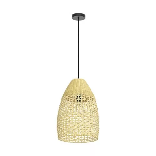 EGLO, 390237, SAMBUCONA, lampă suspendată, E27, 1X40W, IP20, natural