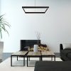 Rábalux , 3085 , Quadro , Függeszték , matt fekete , IP20 , 4000K , 60W