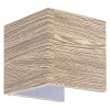 Rábalux , 3090 , Cinnamon , Fali lámpa , tölgy , IP20 , 3000K , 7W