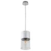 Rábalux , 3154 , Zelkova , Függeszték , súrolt alumínium , IP20 , E27K ,