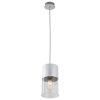 Rábalux , 3154 , Zelkova , Függeszték , súrolt alumínium , IP20 , E27K ,