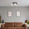 Rábalux , 3158 , Alvaro , Spotlámpa , matt fekete , IP20 , E14K ,