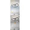 Rábalux , 3335 , Aquila , Mennyezeti lámpa , fekete , IP20 , 3000-6000K , 50W