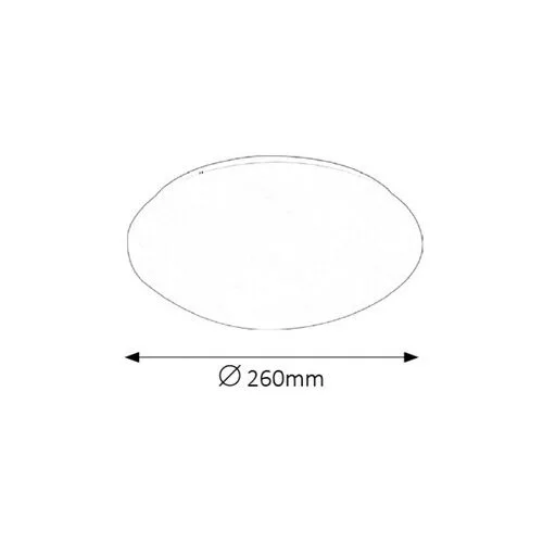 Rábalux, 3437, Lucas, baiei lampă, alb, IP44, 4000K, 12W