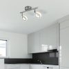 Rábalux , 5940 , Zora , Spotlámpa , króm , IP20 , 4000K , 9W