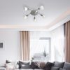 Rábalux , 6305 , Soma , Mennyezeti lámpa , szatin króm , IP20 , E14K ,