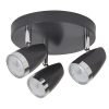 Rábalux , 6514 , Karen , Spotlámpa , antracit , IP20 , 3000K , 12W