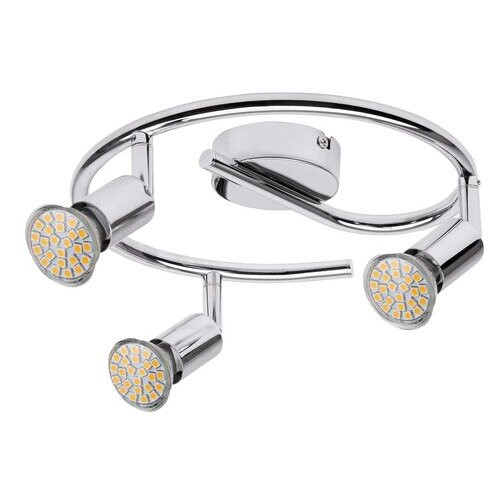 Rábalux , 6989 , Norton LED , Spotlámpa , króm , IP20 , GU10 , 3000K , 3W