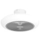 EGLO , 35093 , SAYULITA , lámpa ventilátorral , 2700 K  6500 K , LED , 3X8,5W , Dimmelhető , tejfehér
