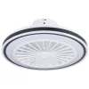 EGLO , 35182 , ALMERIA , lámpa ventilátorral , 2700 K - 6500 K , LED , 3X8,5W , Dimmelhető , tejfehér