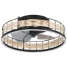 EGLO , 35148 , FRANA , lámpa ventilátorral , 2700 K - 6500 K , LED , 28W , Dimmelhető , natúr