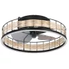 EGLO , 35148 , FRANA , lámpa ventilátorral , 2700 K - 6500 K , LED , 28W , Dimmelhető , natúr