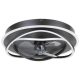 EGLO , 35146 , NAMORI , lámpa ventilátorral , 2700 K  6500 K , LED , 4X9W , Dimmelhető , tejfehér