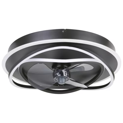 plafonieră, decorativ, decorativ lampă, CCT, alb, negru, oțel, cu telecomandă, 3 decorativ, EGLO, NAMORI