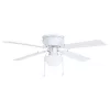 Mennyezeti lámpa , ventilátor , ventilátoros lámpa , E27-es foglalattal , fehér , acél , húzókapcsolóval , 3 sebesség ,  EGLO , CALGARI