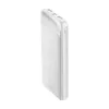 Hordozható gyorsan töltő power bank, 22,5w, fehér, V-TAC, 7834