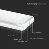 Hordozható gyorsan töltő power bank, 22,5w, fehér, V-TAC, 7834