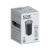 exterior lampă de podea, 1w, 6400K, alb rece, 51lm, 140°, argintiu, CRI>80, IP67, V-TAC, 211464