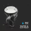 exterior lampă de podea, 1w, 6400K, alb rece, 50lm, 180°, alb, CRI>80, IP67, V-TAC, 211467
