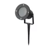 exterior cu țăruș lampadar, GU10, negru, IP65, V-TAC, 7571