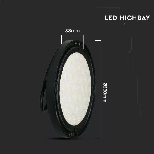 VT-92100 100W LED înalt lampă 4000K 120Lm/W