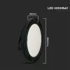 VT-92150 150W LED înalt lampă 6500K 120Lm/W