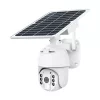 SMART Napelemes 4G PTZ kamera, 4w, fehér, IP65, V-TAC, 11616