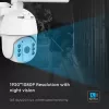 SMART Napelemes 4G PTZ kamera, 4w, fehér, IP65, V-TAC, 11616