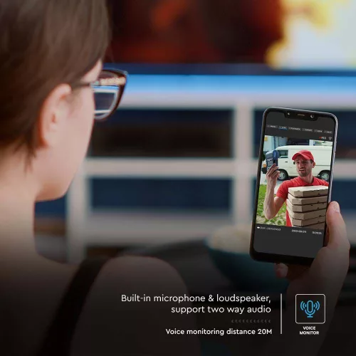 SMART Napelemes 4G PTZ kamera, 4w, fehér, IP65, V-TAC, 11616