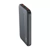 Hordozható gyorsan töltő power bank, 22,5w, fekete, V-TAC, 7831