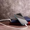 Hordozható gyorsan töltő power bank, 22,5w, fekete, V-TAC, 7831
