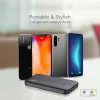 Hordozható gyorsan töltő power bank, 22,5w, fekete, V-TAC, 7831