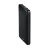 Hordozható gyorsan töltő power bank, 22,5w, fekete, V-TAC, 7833