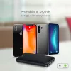 Hordozható gyorsan töltő power bank, 22,5w, fekete, V-TAC, 7833