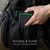 Napelemes vezeték nélküli power bank, fekete, V-TAC, 7835
