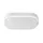LED corp de iluminat, de tavan, lampă tip vapor, 15W, oval, alb natural, alb, exterior, IP54, Rábalux, HORT